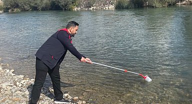 Bayburt'ta 21 noktadan su numunesi alındı