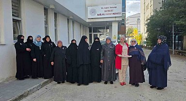 Bayburt'ta 3 köyün sakinlerine kanser taraması yapıldı
