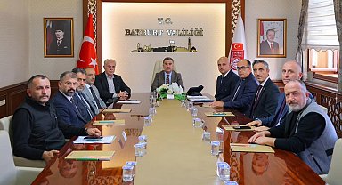 Bayburt'ta İl Hayvanları Koruma Kurulu Toplantısı yapıldı