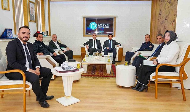 Bayburt'ta KPSS Ortaöğretim Sınavı için koordinasyon toplantısı yapıldı