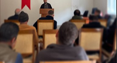 Bayburt'ta yükümlülülere sorumluluk ve yardımlaşma semineri