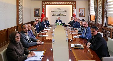 Bayburt'un turizm ve kültürel miras çalışmaları toplantıda ele alındı