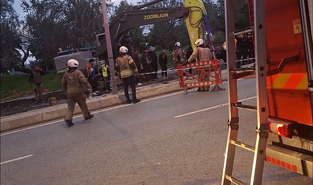 Bayrampaşa'da İSKİ çalışmasında göçük: 1 işçi hayatını kaybetti