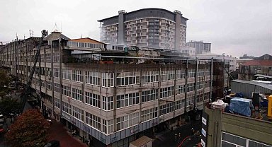 Bayrampaşa'da sanayi sitesinde korkutan yangın