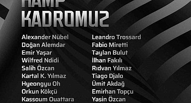 Beşiktaş'ta Vlahovic, Hoffenheim maçının kadrosuna alınmadı
