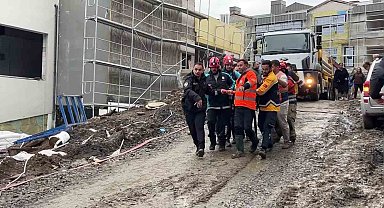 Beykoz'da okul inşaatında kuyuya düşen işçi hayatını kaybetti