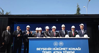 Beyşehir Hükümet Konağı'na temel, Yakamanastır Kır Evleri'ne açılış