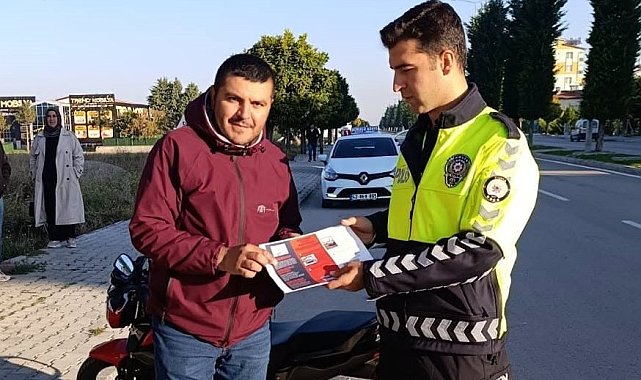 Beyşehir'de "Trafikte Beni Görün" farkındalığı