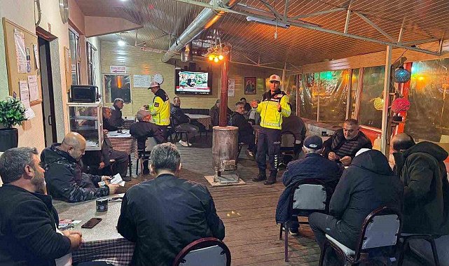 Bilecik'te 25 traktör sürücüsüne trafik eğitimi