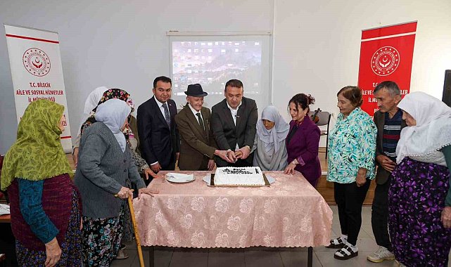 Bilecik'te huzurevi sakinleri için renkli etkinlik