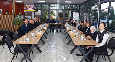 Bilecik'te huzurevi sakinleri jandarmada ağırlandı