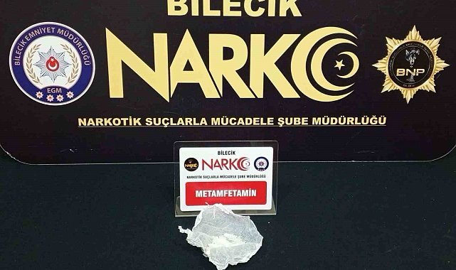 Bilecik'te metamfetamin ele geçirildi