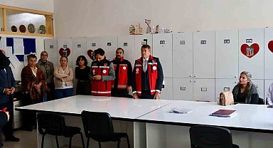 Bilecik'te öğrencilere afet tatbikatı