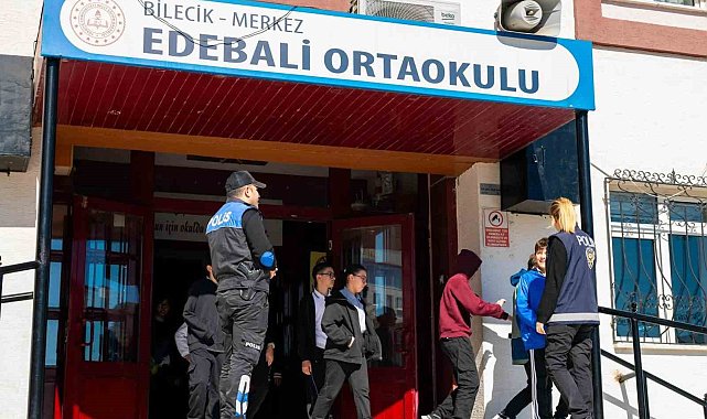 Bilecik'te okul çevrelerinde sıkı denetim