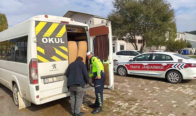 Bilecik'te okul servislerine sıkı denetim