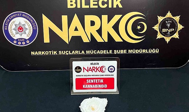 Bilecik'te şüpheli araçta uyuşturucu ele geçirildi