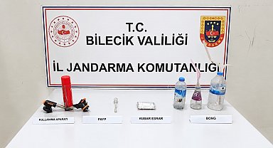 Bilecik'te uyuşturucu operasyonu: 3 gözaltı
