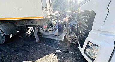 Bilecik'te zincirleme trafik kazası: 1 yaralı