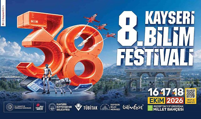 BİLİMFEST Kayseri'de havacılık ve gökyüzü şöleni yaşanacak