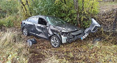 Bingöl'de trafik kazası: 2 yaralı