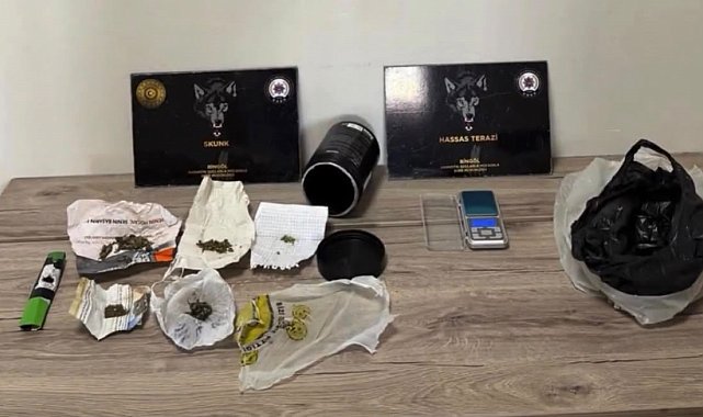 Bingöl'de uyuşturucu operasyonu: 1 kişi tutuklandı