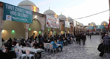 Binlerce vatandaş tirit ikramında buluştu