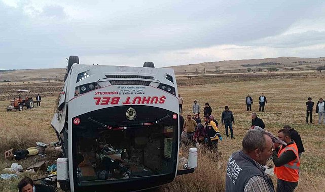 Bir kişinin öldüğü, 27 kişinin yaralandığı kazada şoför gözaltına alındı