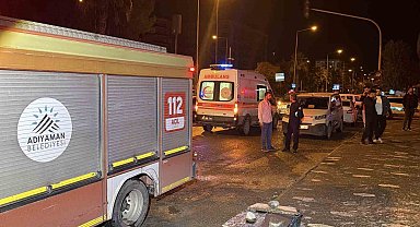 Bir yılda 7 kez üst geçitten atlamak isteyen şahıs, bu defa inşaatın tepesine çıktı