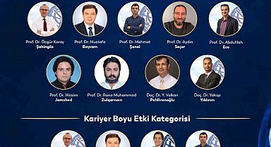 Biruni Üniversitesinden 10 akademisyen dünyanın en etkili yüzde 2'lik bilim insanları listesinde
