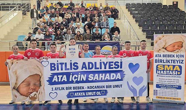 Bitlis Adliyesi, SMA hastası Ata bebek için sahaya çıktı