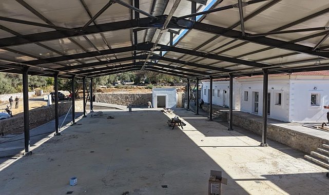Bodrum Pınarlıbelen'de pazar yeri ve sosyal alan için geri sayım