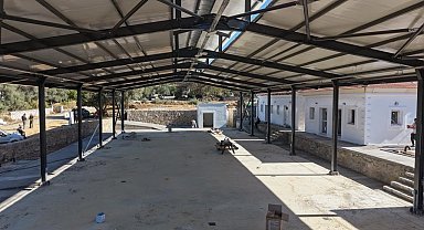 Bodrum Pınarlıbelen'de pazar yeri ve sosyal alan için geri sayım