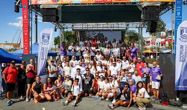 Bodrum Yarı Maratonu'nda 9. buluşma... 23 ülkeden 2 bin 500 sporcu koştu