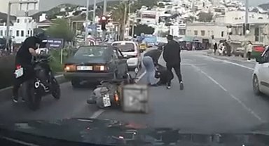Bodrum'da kuryeyi yol ortasında darbettiler, 360 bin TL ceza yediler