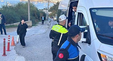 Bodrum'da okul servislerinde sıkı denetim