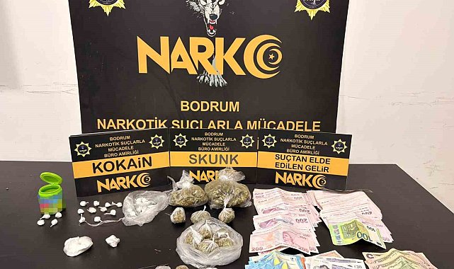 Bodrum'da uyuşturucu operasyonu: 2 şüpheli tutuklandı