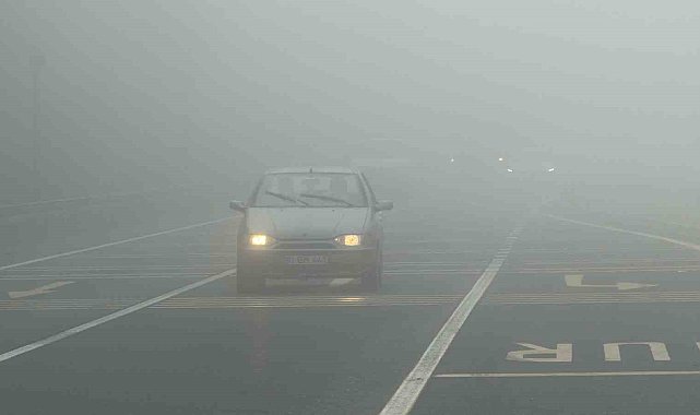 Bolu Dağı'nda sis etkili oldu, görüş mesafesi azaldı