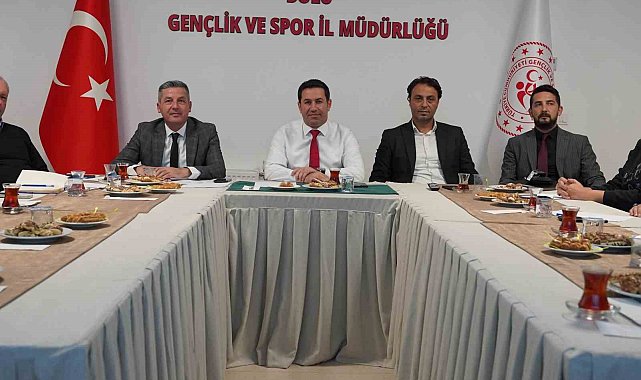 Bolu'da okul sporları için yeni sezon planlaması yapıldı