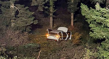 Bolu'da otomobil uçuruma uçtu: 4 yaralı