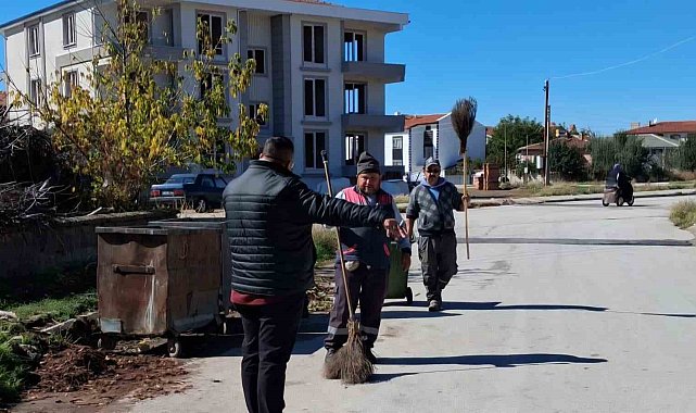 Bolvadin'de temizlik seferberliği sürüyor