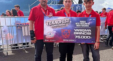 Borsa İstanbul Başakşehir Mesleki ve Teknik Anadolu Lisesi, TEKNOFEST'te Türkiye birincisi oldu