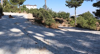 Bozdoğan Madran Mahallesi'ndeki yolda çalışmalar tamamlandı