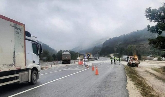 Bozüyük-Bursa yolu yeniden trafiğe açıldı