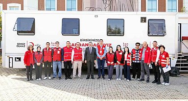 BŞEÜ'de bir günde 107 ünite kan bağışıyla rekor kırıldı