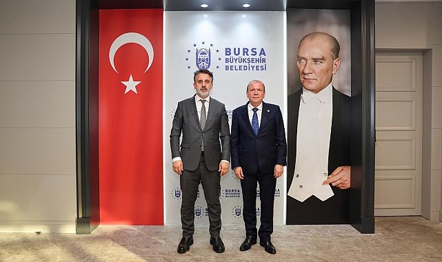 BTSO Başkanı Matlı'dan Büyükşehir Belediye Başkan Vekili Biba'ya ziyaret
