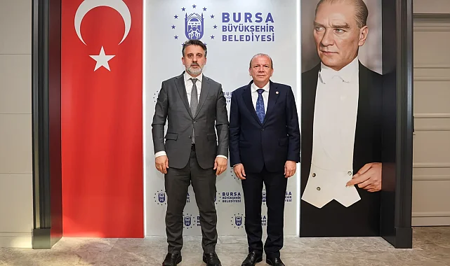 BTSO Başkanı Matlı'dan Büyükşehir Belediye Başkan Vekili Biba'ya ziyaret
