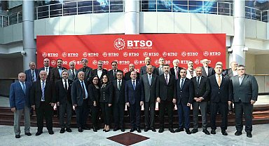 BTSO Başkanı Özer Matlı'dan yoğun mesai
