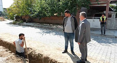 Buharkent'te Menderes Mahallesi doğal gaza kavuşuyor