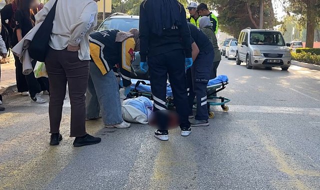 Burdur'da motosikletler çarpıştı: 2 yaralı