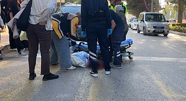 Burdur'da motosikletler çarpıştı: 2 yaralı